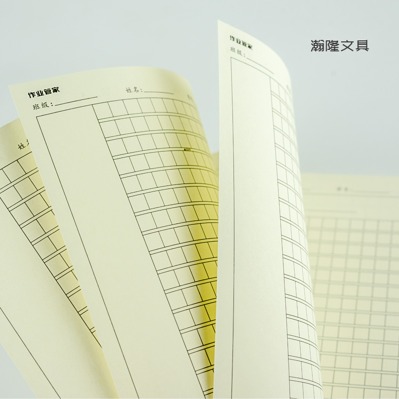 孔9B5活页夹中小学生作文本内替芯有字数标记600格700字作业管家