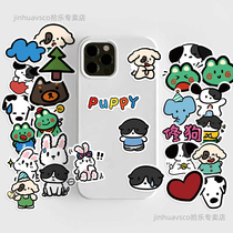 195 sheets without repeating cartoon cute little animal stickers handshell diy hand ledger This water glass suitcase Waterproof Decoration Sticker