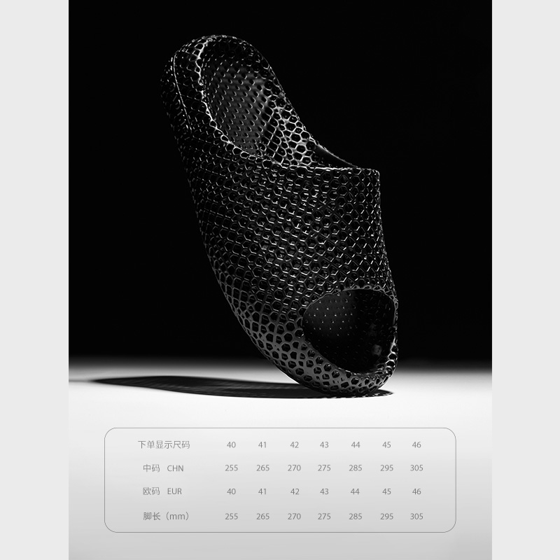 重新加载Reloading升级款Cell Breathe 2.0夏季3D打印拖鞋-图3