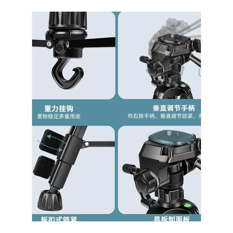 2025新款专用直播支架自拍杆三脚架带补光灯双机位户外设备全套拍,淘宝优惠券,粉丝福利购,淘宝优惠卷