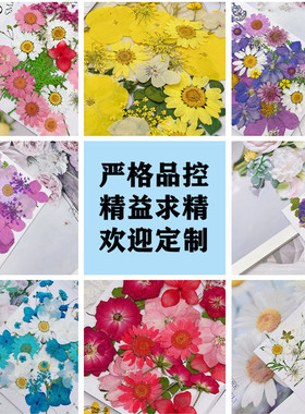 干花压花DIY手工相框书签滴胶