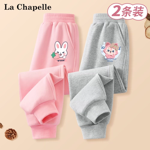 Осенние детские утепленные штаны для отдыха, подходит для подростков, детская одежда