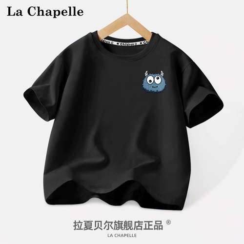 Хлопковая летняя белая цветная детская футболка с коротким рукавом для мальчиков