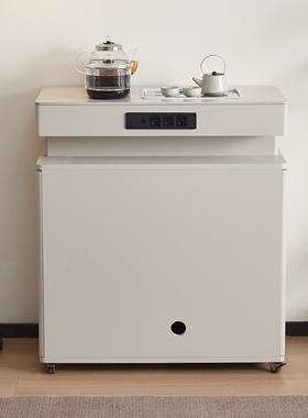 2025新款家用轻奢茶吧机柜子一体