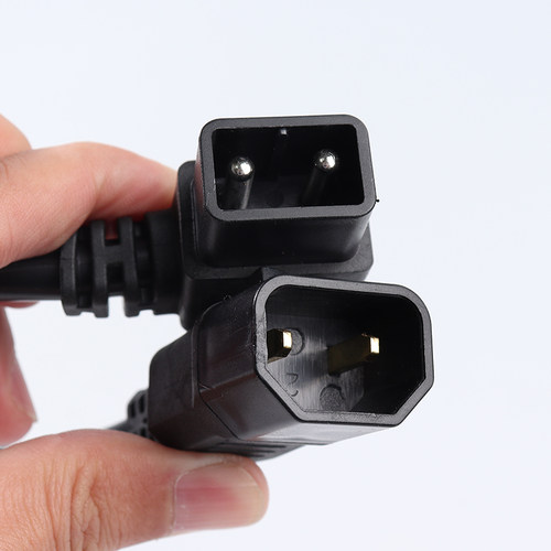 雅迪电动电瓶车锂电池2+5连接电源线充电口座子转换插头国标新品 - 图0