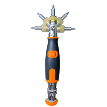 Labor-saving multifunction screwdriver angle active ratchet screw batch quick change cone conversion screwdriver