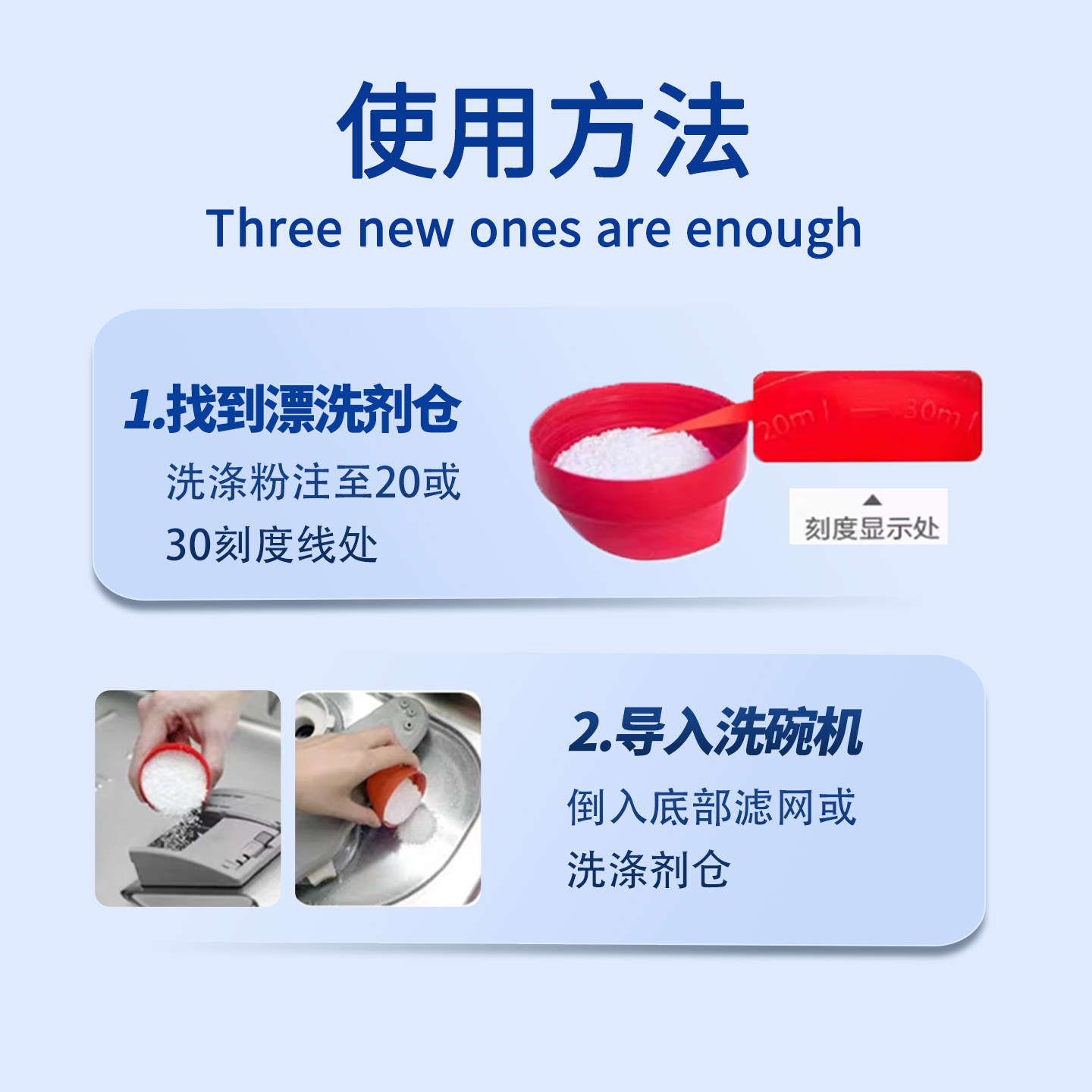 Finish special dishwashing powder for dishwashers