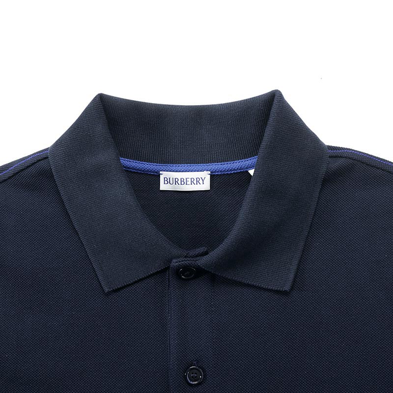 BURBERRY博柏利新品男士棉质马术骑士徽标刺绣短袖POLO衫8107451 - 图2