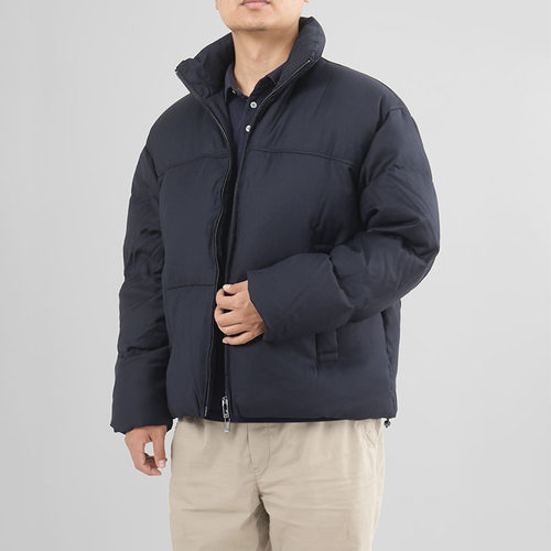 EA阿玛尼 男士鸭绒立领拉链保暖面包羽绒服 6D1BB3 1NVCZ - 图1