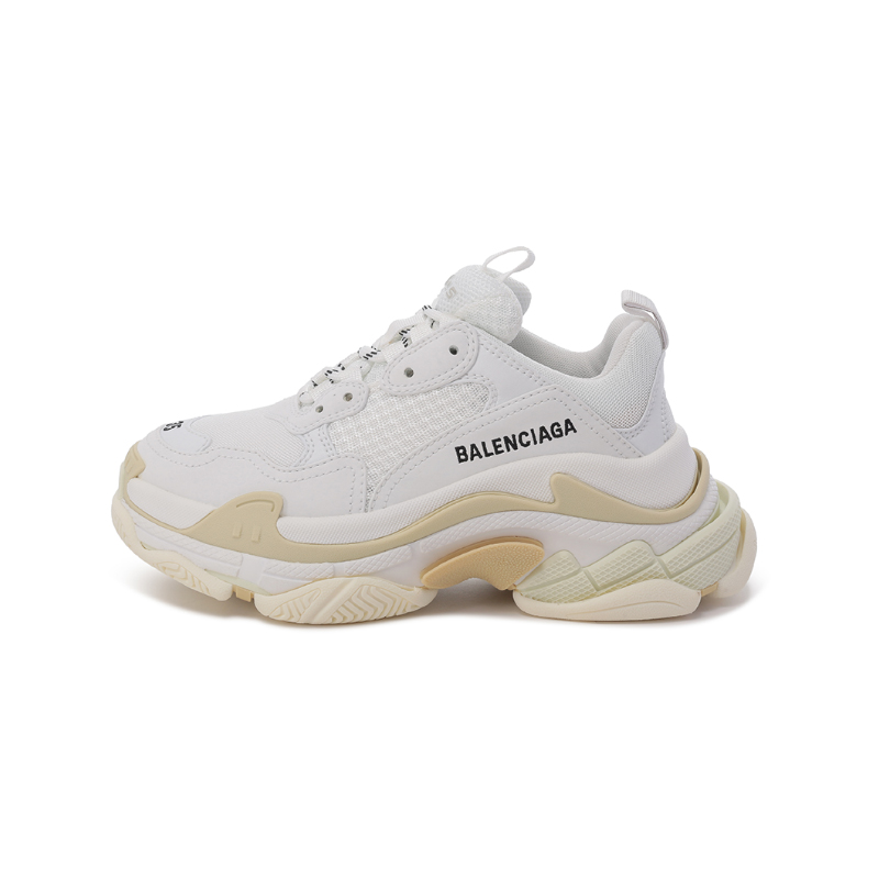 BALENCIAGA 女士系带运动鞋老爹鞋厚底鞋524036 W2CA1 - 图1