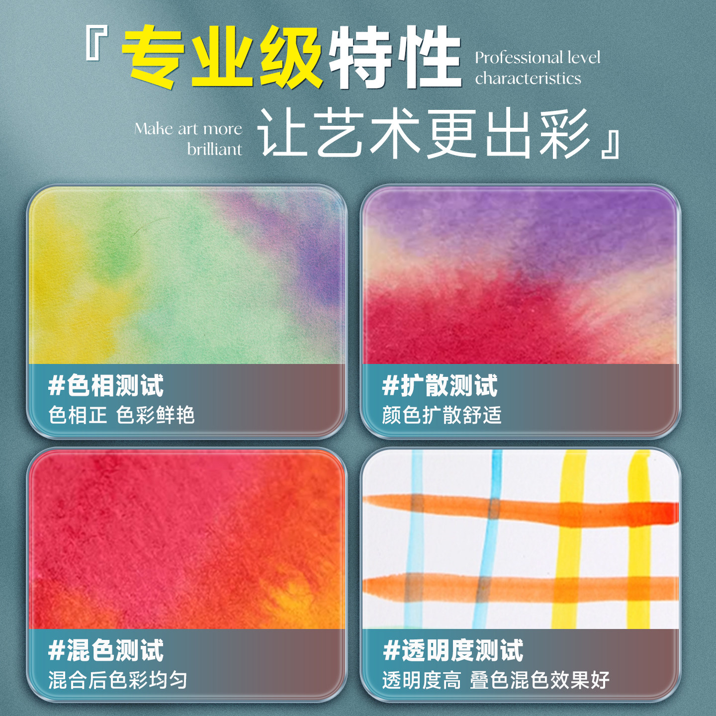 固体水彩颜料套装珠光水彩不透明水彩美术生专用迷你颜料全套画画工具小盒便捷铁盒分装写生旅行专业绘画套装,淘宝优惠券,粉丝福利购,淘宝优惠卷