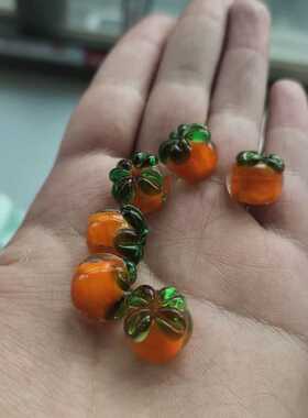 琉璃柿子串饰柿柿如意琉璃