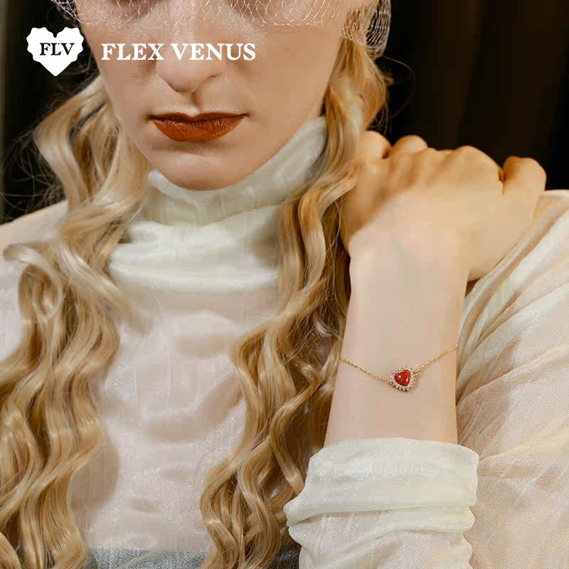 【明星同款 】FLV心动手链 欧泊石小众设计高级感轻奢时尚手饰女