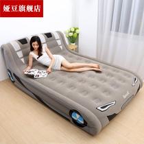 Home Inflatable Bed Mattress double employing inflatable through cute single thickened add height sloth place Carlaid folding air cushion bed