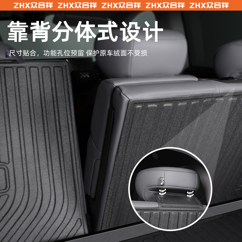 25款一汽奥迪A3专用后备箱垫TPE尾箱垫子两厢车内装饰用品大全A3L - 图0