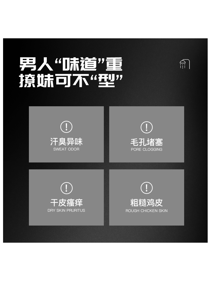 cain可瘾男士专用水嫩沫浴清洁身体水盈水润沐浴液净澈爽肤清香留 - 图0