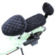 Velvet and thickened electric car seat cover is warm, soft and comfortable