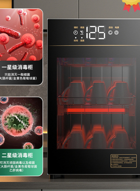 德国免沥水茶杯消毒柜家用小型