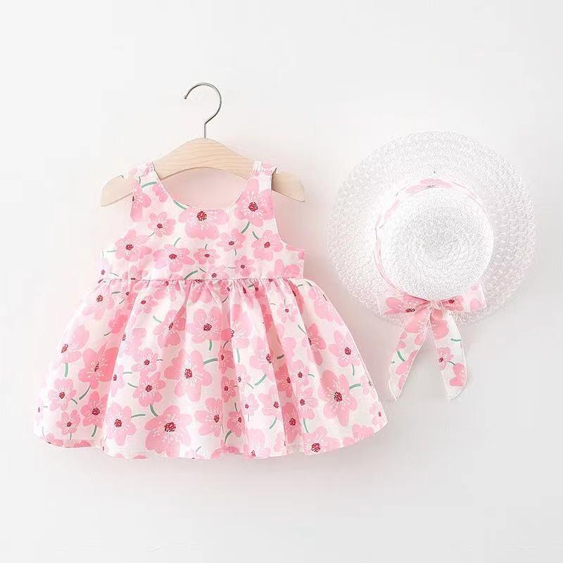 Baby Girls For Kids Girl summer beach Dress Children Clothes-图2