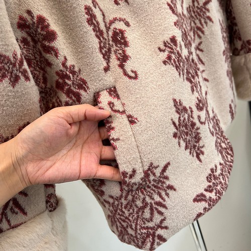 老年妈妈款冬装加绒加厚外套中老年女秋冬洋气奶奶新中式上衣棉服 - 图1