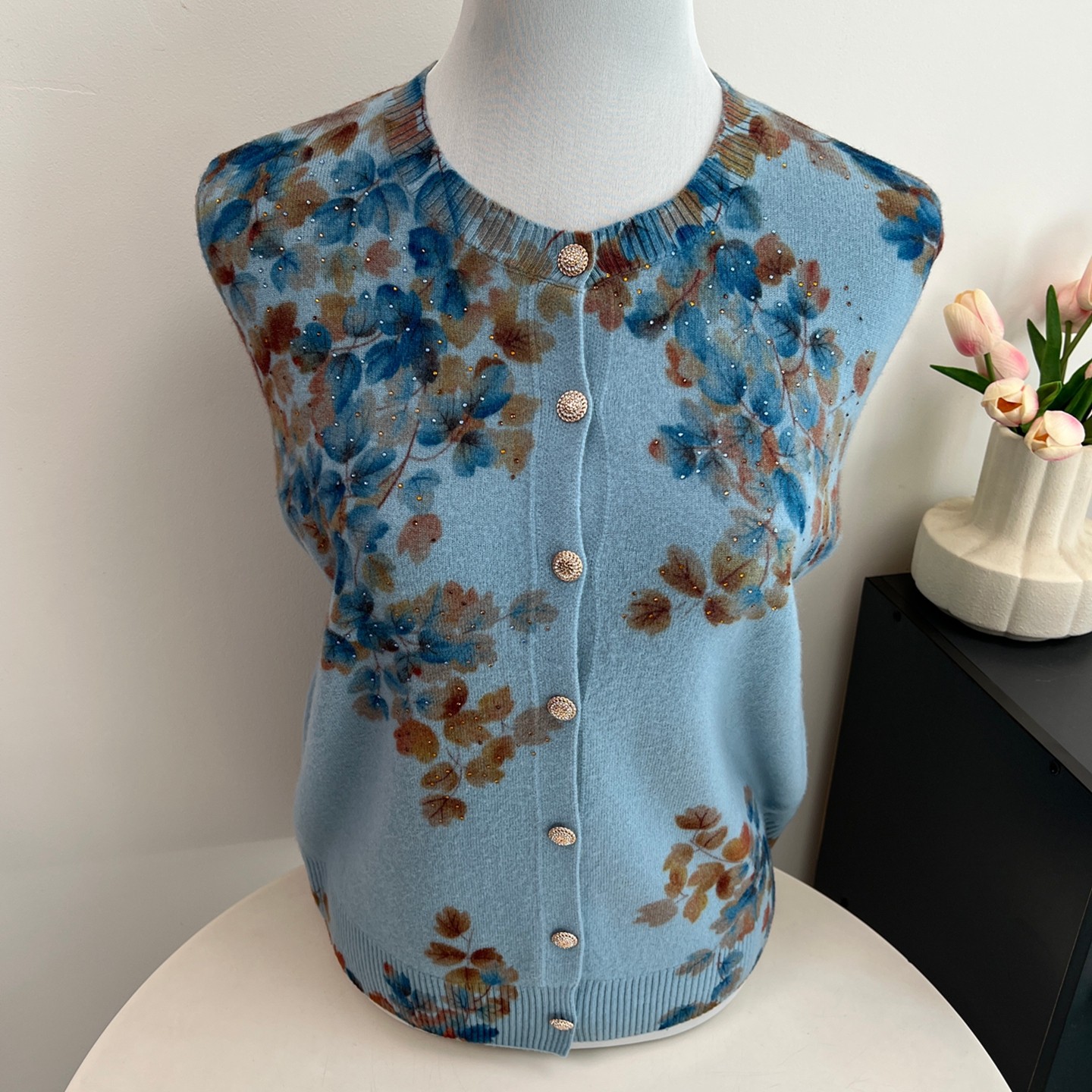 纯羊毛衫秋冬妈妈装针织开衫上衣洋气60岁70中老年女奶奶高贵外套,淘宝优惠券,粉丝福利购,淘宝优惠卷