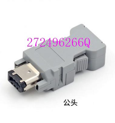 IEEE 1394连接器 SM-6P公头 SM-6E母头 3E106-2230KV底座/弯母座-图2