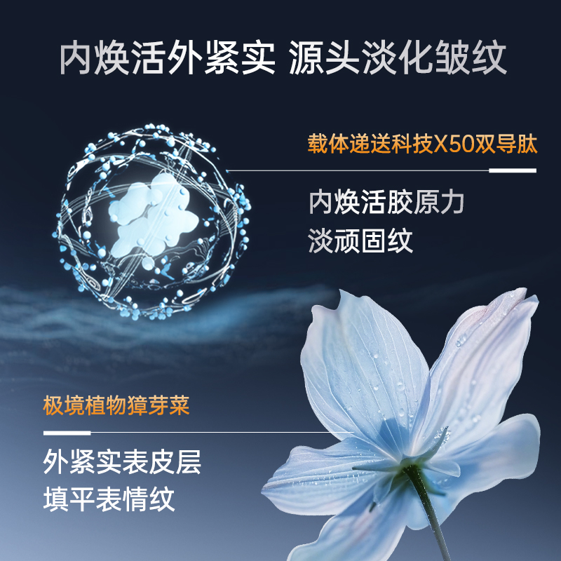 境生之源紧致淡化细纹精华补水抗皱修护舒缓国货敏肌适用