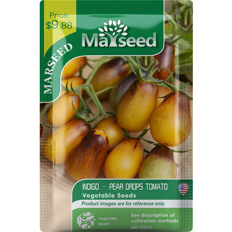 【MARSEED火星家】超级好吃传家宝靛蓝黑梨滴剂樱桃番茄种子 - 图3