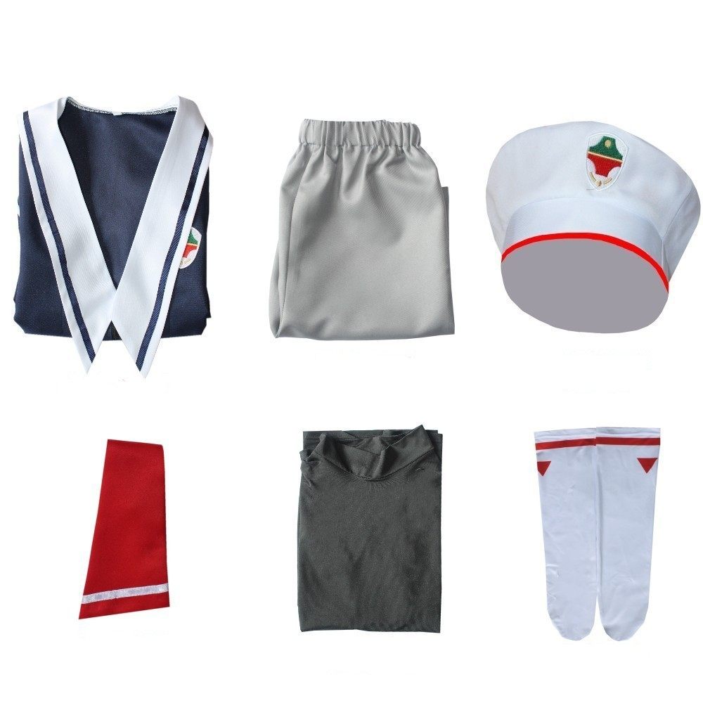 无限滑板cos知念实也cos卫衣MIYA校服驰河兰加/喜屋武历cos-图1