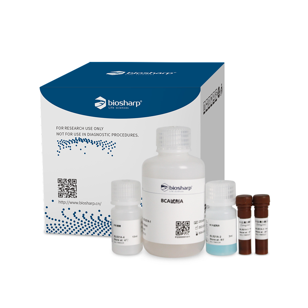 Biosharp白鲨 BCA蛋白浓度测定试剂盒 500T BL521A 免费开票 - 图0