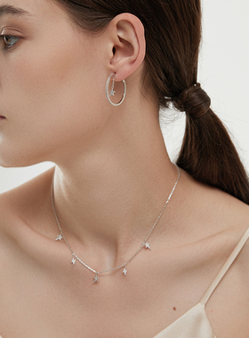 aidencandice星星闪电项链女