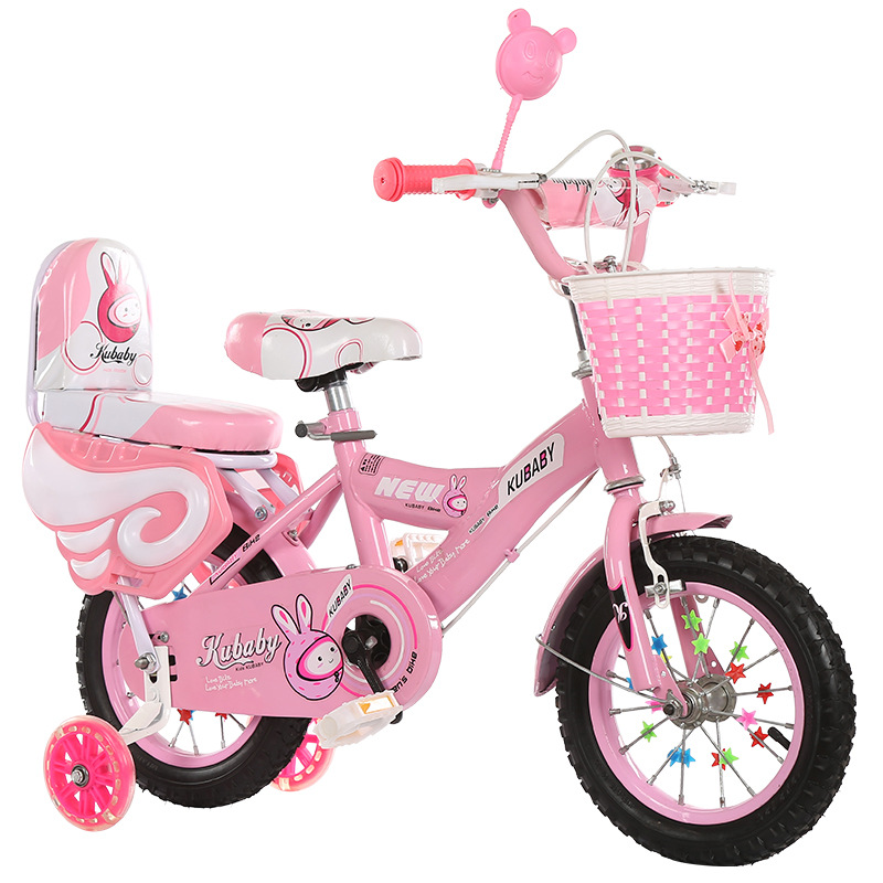 儿童自行车3一6-7-9-10岁5脚踏可折叠带辅助轮男女孩骑中大童单车-图3