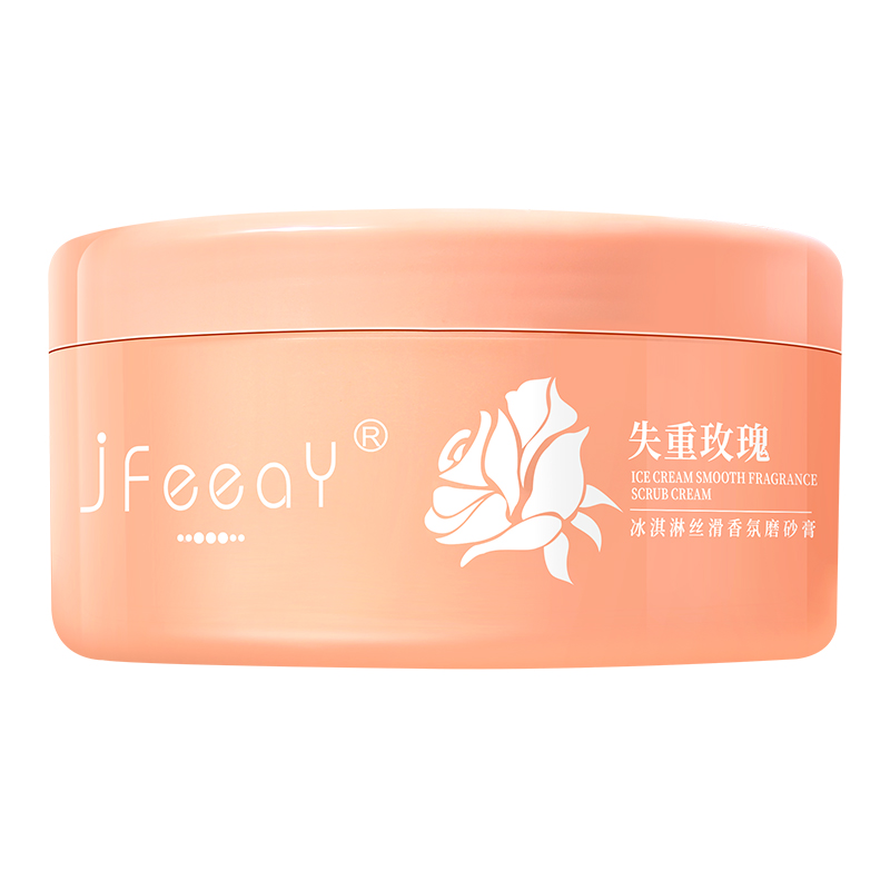JFEEAY失重玫瑰身体磨砂膏保湿补水滋润嫩白改善粗糙深层清洁02
