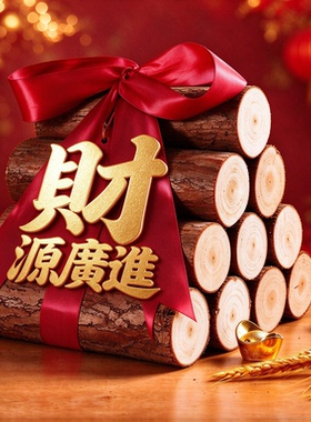财源广进红丝带乔迁入宅摆件