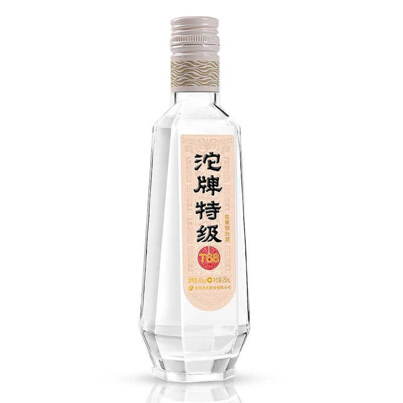 【沱牌官旗】沱牌特级50/45度250ml*6瓶浓香型光瓶纯粮食口粮白酒-图1