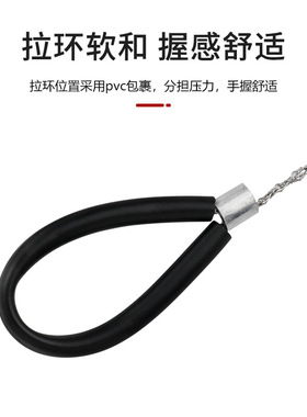 钢丝锯求生线锯结实手拉手拉线锯四股钢丝线锯户外求生装备线锯