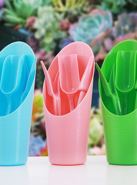 园艺工具起苗器起苗器打孔器工具套装种花铲子多肉种植小工具圆筒