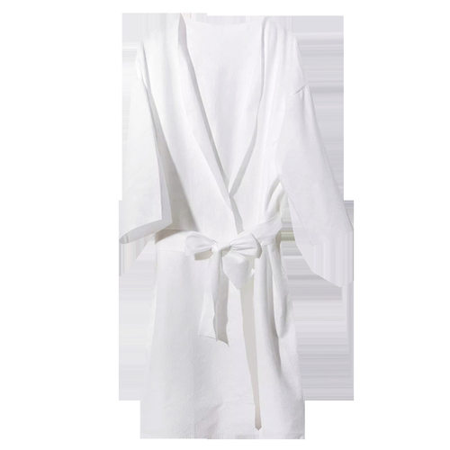 旅行一次性睡衣浴袍女加厚吸水速干酒店泡温泉便携男士睡袍四季款 - 图2