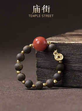 【欢乐珠宝节】庙街珠宝南红DIY戒指（多样性发一）