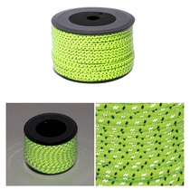 6mtm High Density Multifunction Camping Rope Reflective Rope Warning Tent Rope Sky Curtain Rope S Fishing Windproof Rope Clothesline