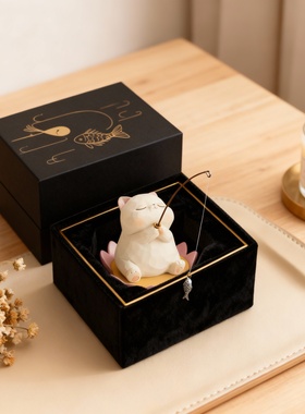 可爱猫咪卡通桌面摆件礼物