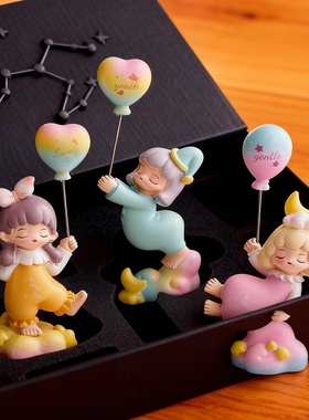 毛线钩织床头摇铃哄睡材料包