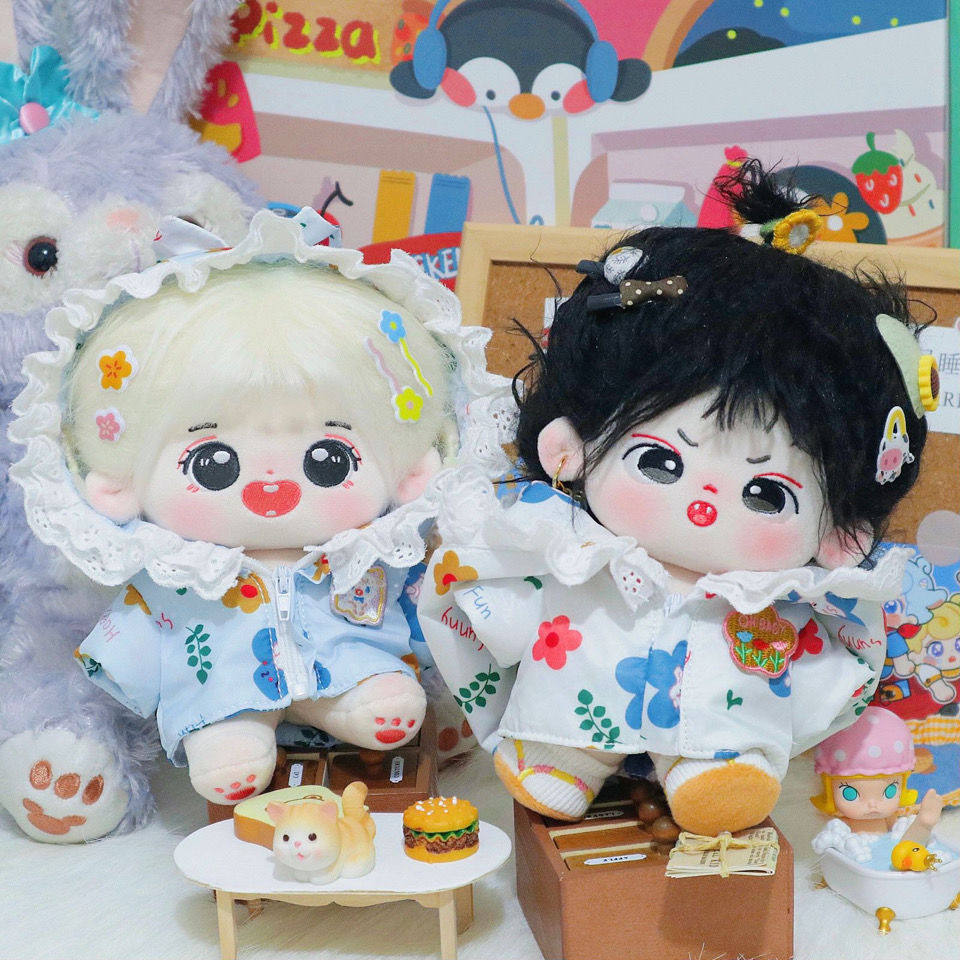 现货无属性20cm棉花娃娃羽绒服可爱暖和棉衣拍下48小时内发货