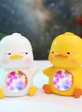 装饰创意心卧室星星灯落日灯卡通