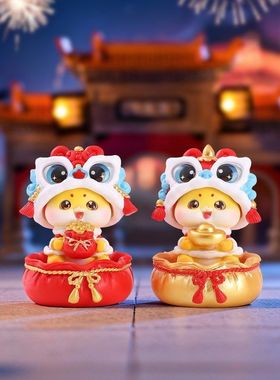 財来马年神马生肖手办创意马送