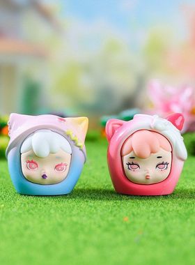 小摆件生长车载野蛮树脂装饰品