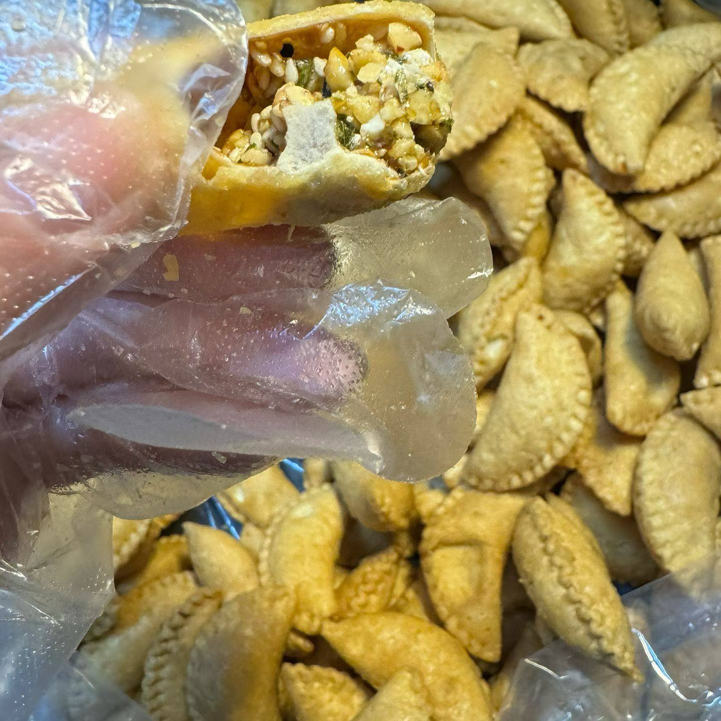 广东阳江特产炸酥饺油酥角炸饺子纯手工花生芝麻馅美食春节小零食,淘宝优惠券,粉丝福利购,淘宝优惠卷