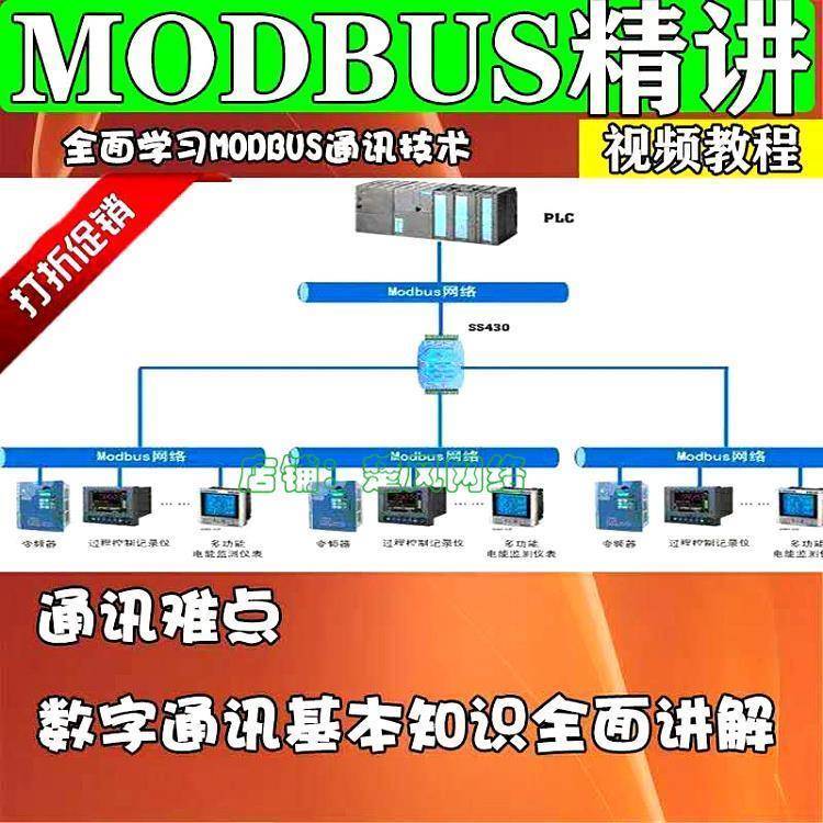 2024新MODBUS教程 MODBUS视频教程 通讯协议详解协议应用简单易学 - 图2