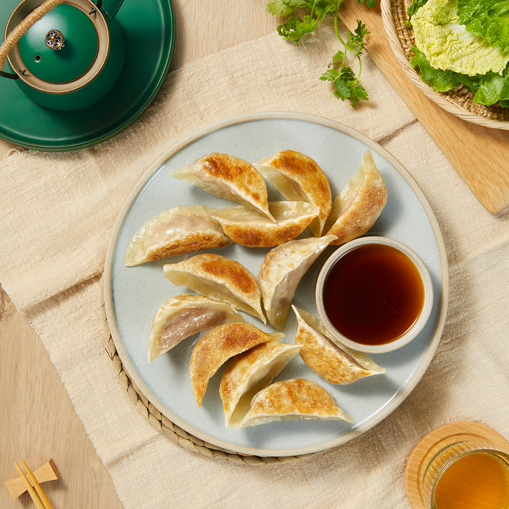 【混合装牛猪煎饺】别样肉客beyond meat植物基速食素肉冷冻饺子