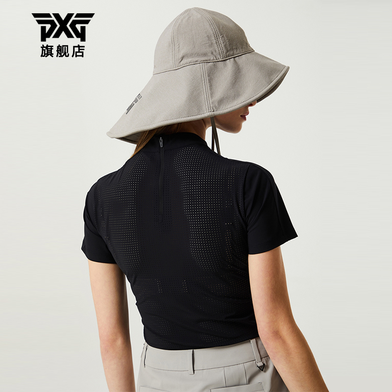 PXG 高尔夫服装女士短袖T恤golf夏季修身上衣透气休闲polo衫 24款 - 图2